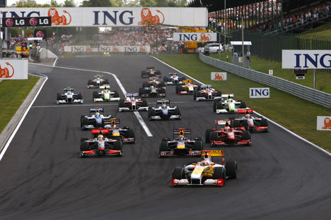 Forma 1 háttérkép Hungaroring 7