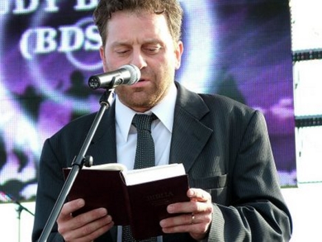 Oberfrank Pál színész a Gospel Festiválon