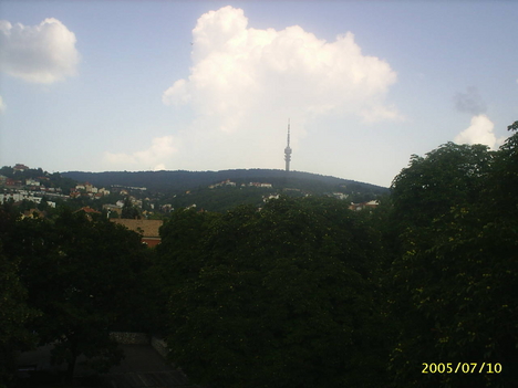 Pécs - Misina tető - odamentünk fel