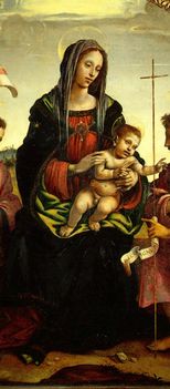 Madonne con bambino vom Filippino Lippi - Stadtmuseum