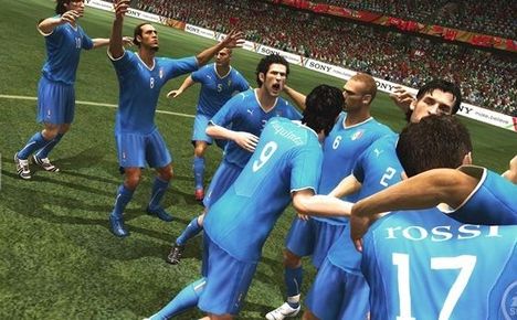FIFA 2010 - Az olaszok gólöröme