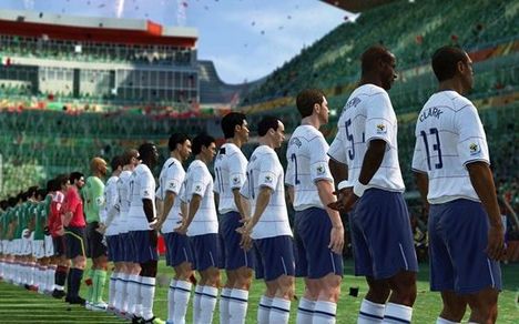 FIFA 2010 - Mexikó és USA meghallgatja egymás himnuszát