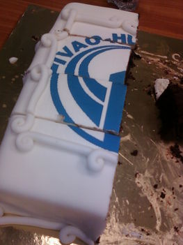 születésnapi IVAO torta