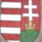 magyar címer gyöngyszövéssel a koronanélkül