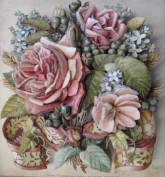 VICTORIAN rose kep