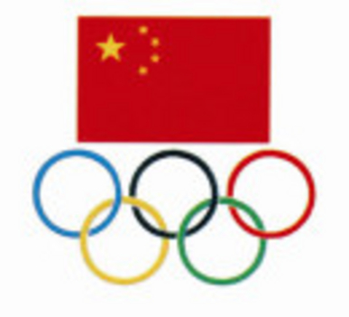 A Kínai Olimpiai Csapat logója (emblémája)