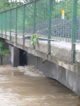 Az áradó Cuhai-Bakonyér (+belvíz) Bőnynél 2010.05.18. 24