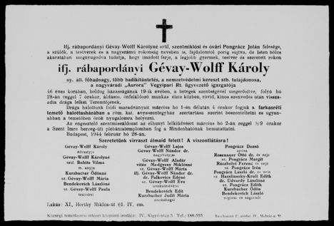 ifj. Gévay-Wolff Károly