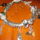 52. 925-ös ezüst közepű pandora gyöngy karkötő ezüstözött bali köztesekkel