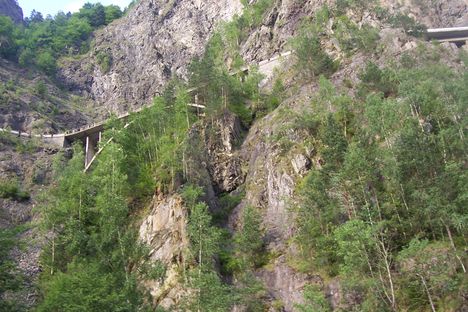 Transzfogarasi déli oldalán jártunk.  Onnann jöttünk le.