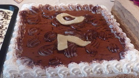 Tiramisú torta, anyósom KATI néni születésnapjára készült