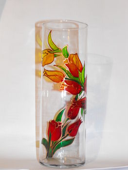 Tulipános váza