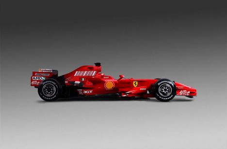 A tűzpiros Ferrari