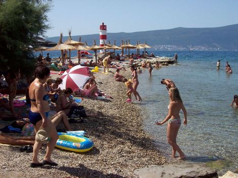 Montenegro, Tivat strand