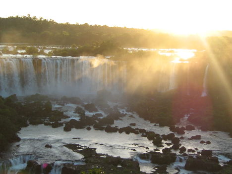 Iguacu, naplementében