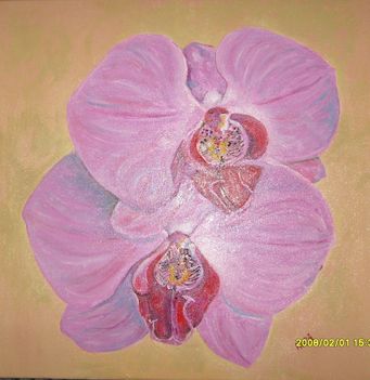 Orchidea 2008-ban festettem a lányomnak.