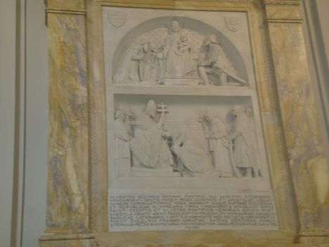 S.Giovanni in Laterano - magyar emléktábla