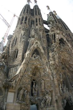 Gaudi gyögyörű befejezetrlen karedrálisa
