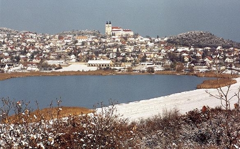 Téli látkép Tihanyról (dr. Vehovszky Ágnes felvétele)