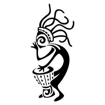 Djembe-kokopelli-tattoo