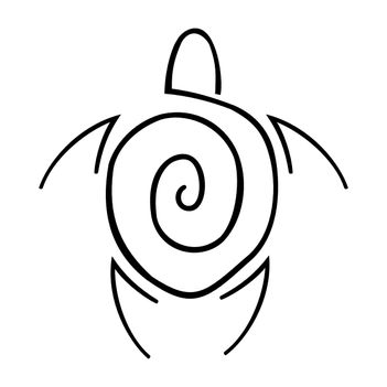 stylized-spiral-turtle-tattoo