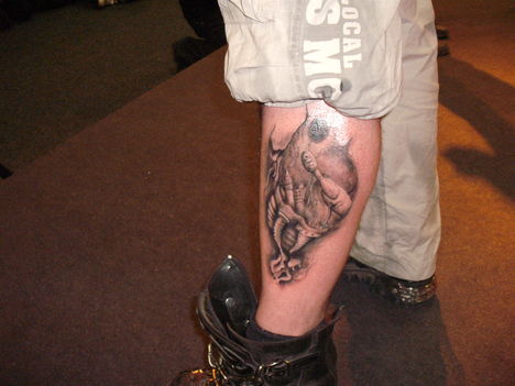 Anubisz szalon képei Tattoo Verseny 2010. Cannonbal 4