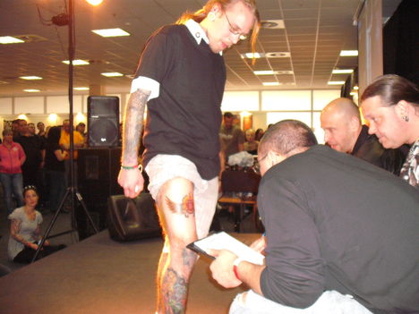 Anubisz szalon képei Tattoo Verseny 2010. Cannonbal 8