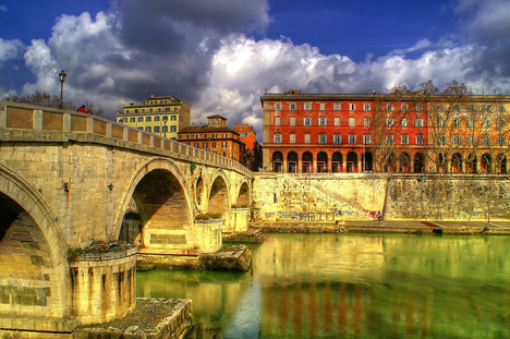 Roma. Ponte Sisto - by Scatti di memoria.jpg