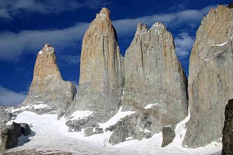 Torres del Paine, Andok hegység, Chile