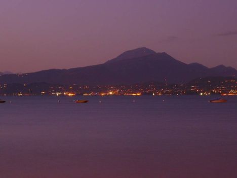 Lago di Garda naplemente után