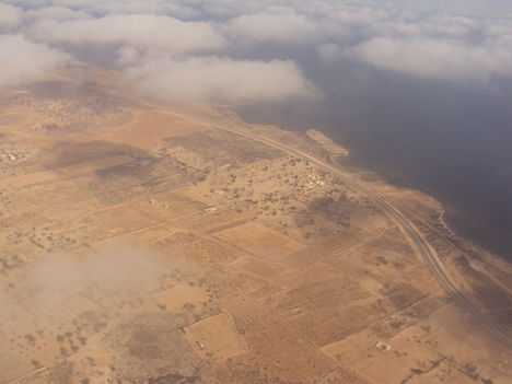 Djerba szigete madártávlatból
