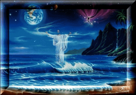 Jézus a vízen jár