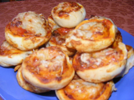 pizzás csiga