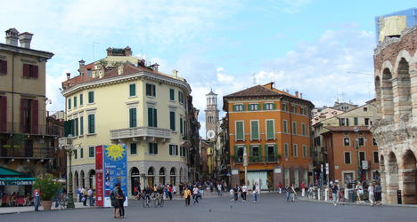 Verona főtér