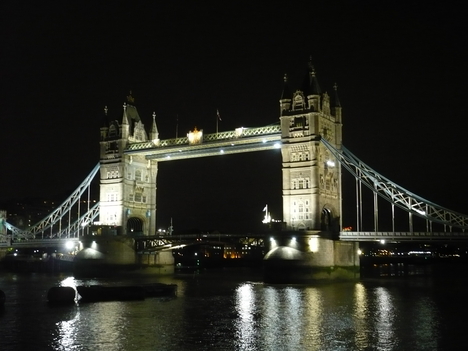 Tower Bridge at night