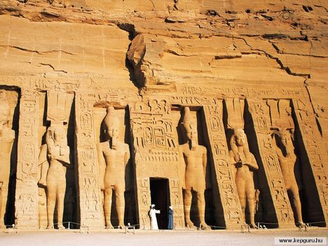 Egyiptom Abu Simbel Nefertari temploma