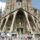 A Sagrada Familia templom bejárata