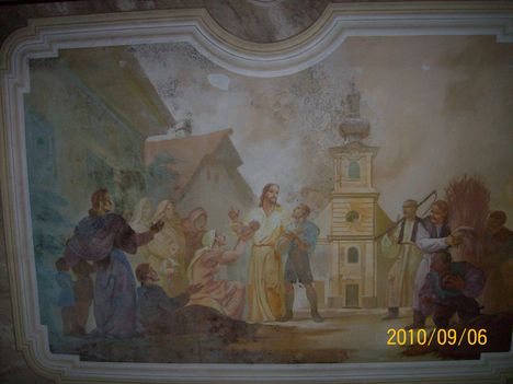 1. mennyezeti freskó