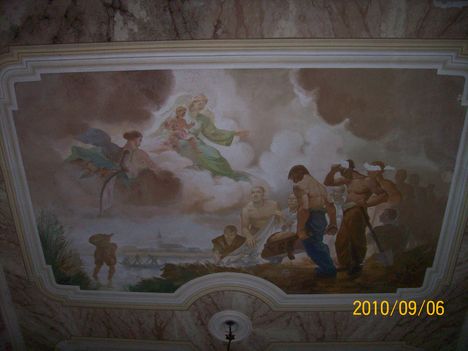 2. mennyezeti freskó
