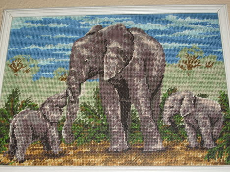 Elefántok 30x40