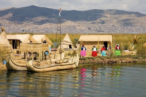 Peru Titicaca-tó