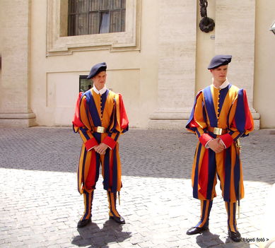 Svájci gárdisták - Vatikán / Róma