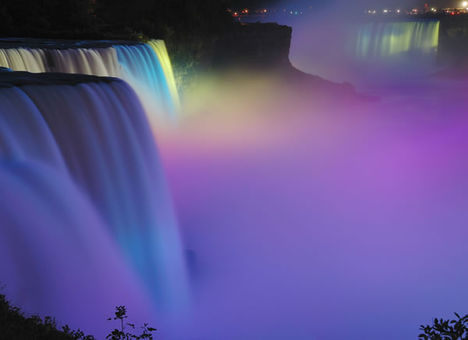 Niagara-vízesés New York.