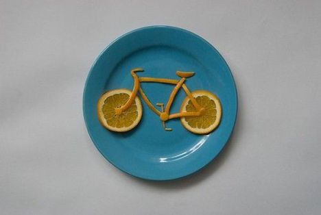 orange bike