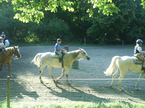 első lovastáborban  2008