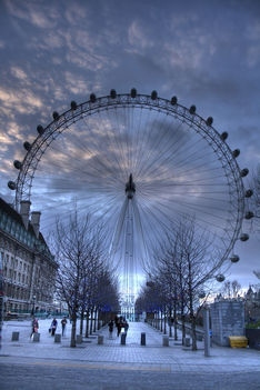 London Eye HDR kép 11