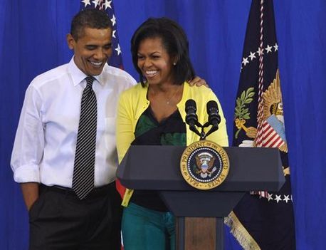 Obama és Michelle.