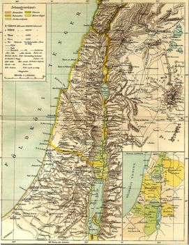 Palesztina-terkep