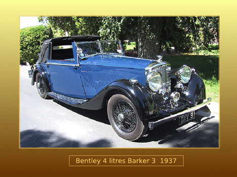 bentley 4 litres barker 3 1937