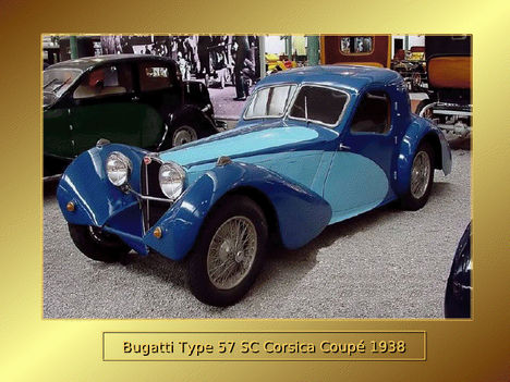 bugatti type 57 SC corsica coupé 1938